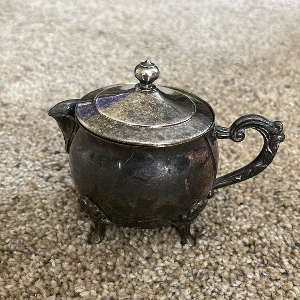 Vintage Silver Plated Creamer